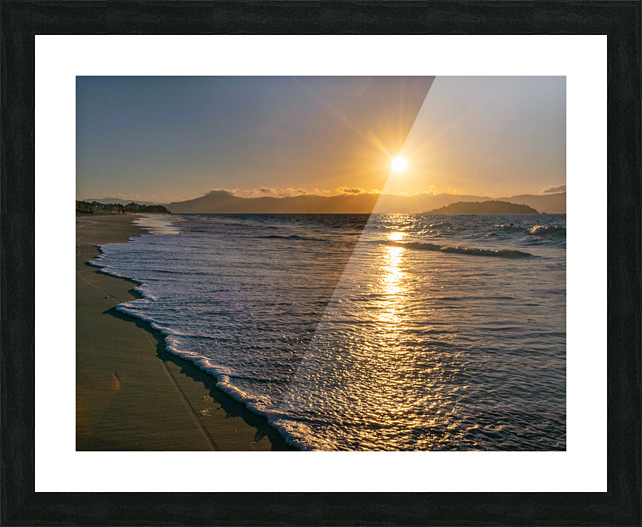 Bright Sunset Picture Frame print