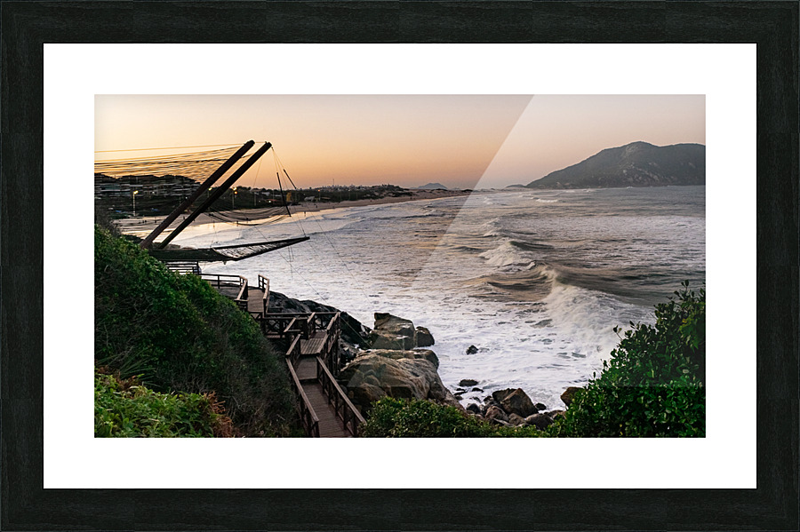 Catwalk at Sunset Picture Frame print