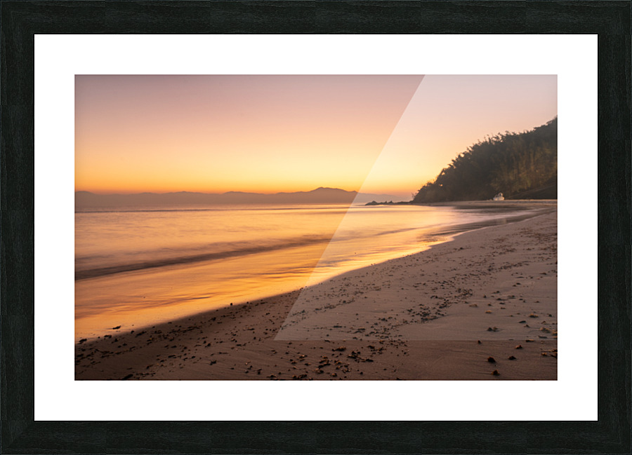 Golden Sunset Picture Frame print
