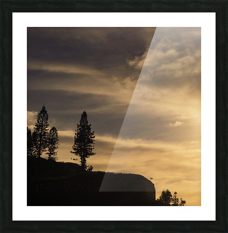 Rain Coming Picture Frame print
