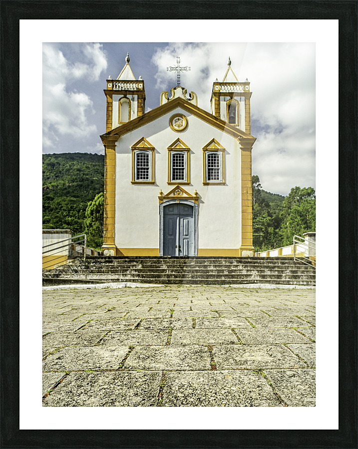 Old Church Picture Frame print