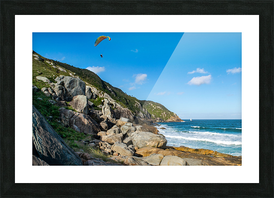 Para glider Picture Frame print