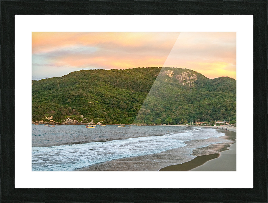 Autumn Sunset Picture Frame print