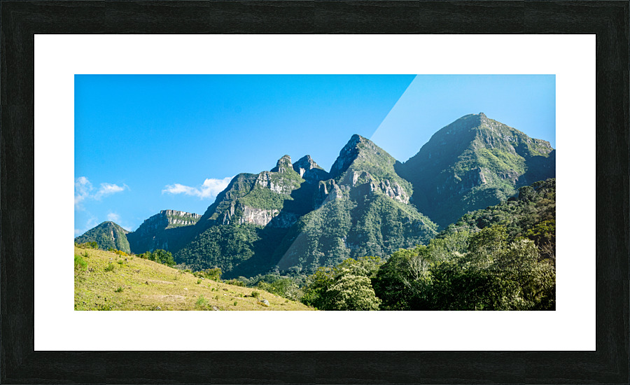 Wagner Mountais Picture Frame print