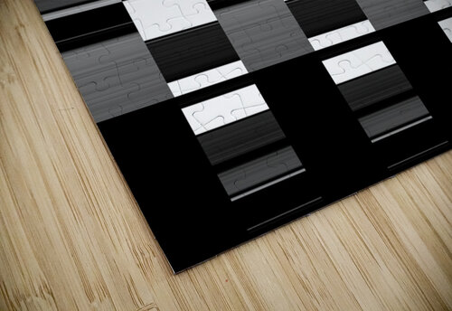 Lines black&white Rafael Wong puzzle