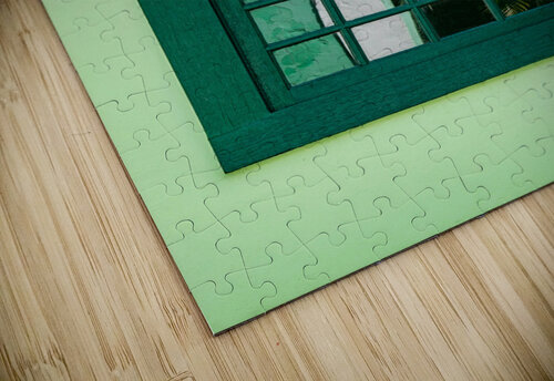 Old Green Window  Rafael Wong puzzle