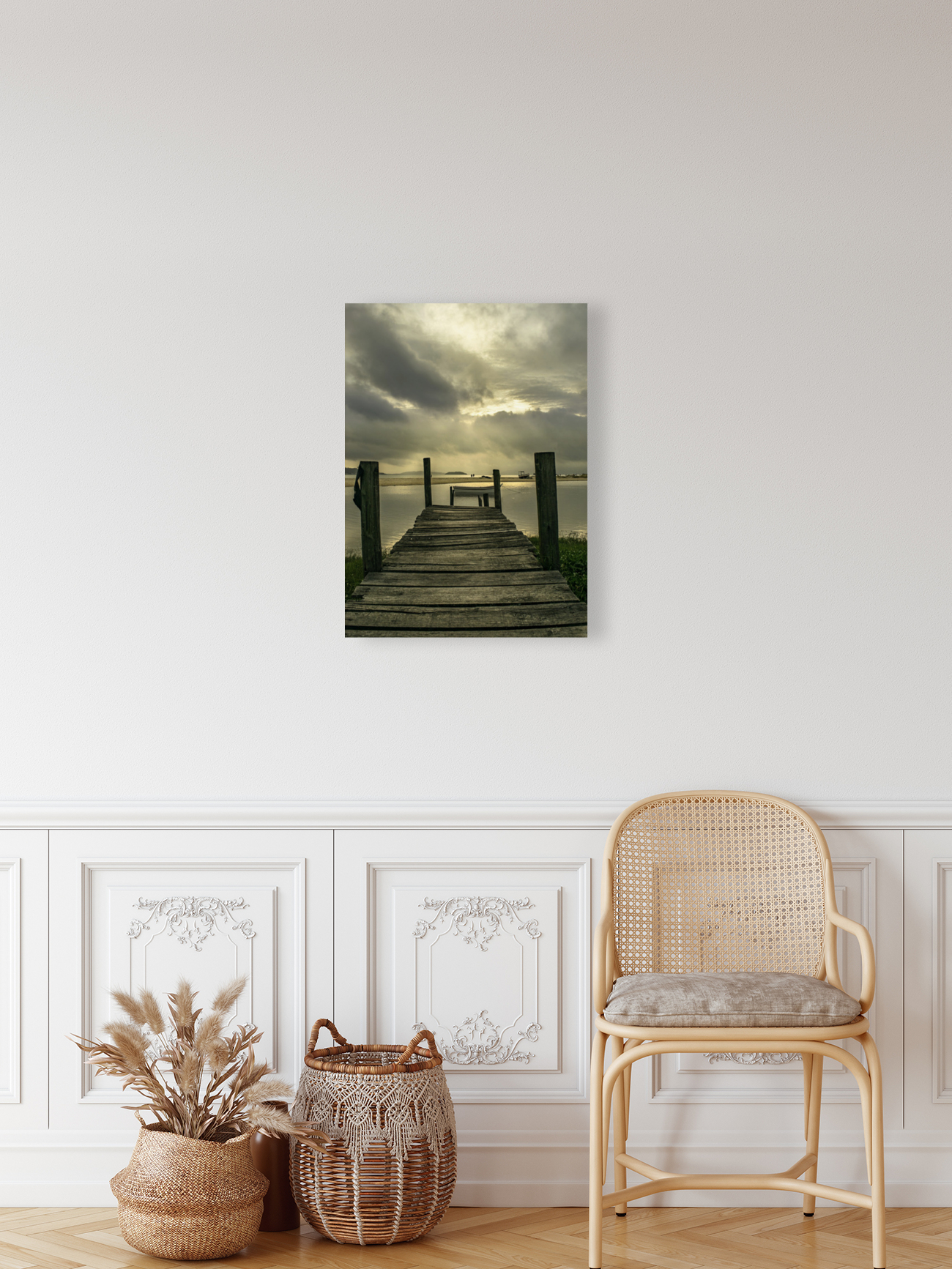 Old lagoon pier Reproduction