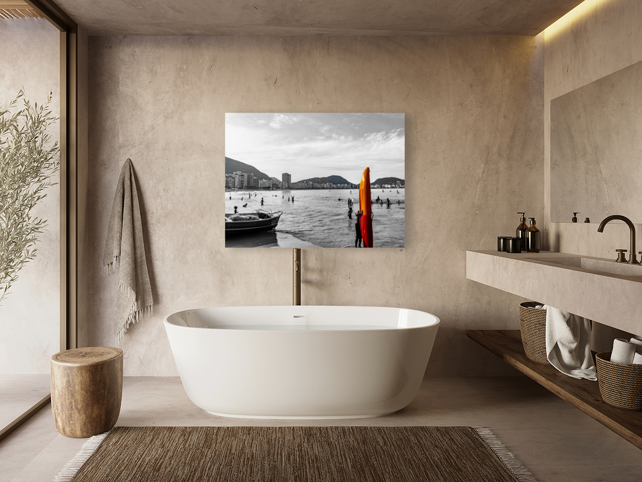 Copacabana beach Reproduction