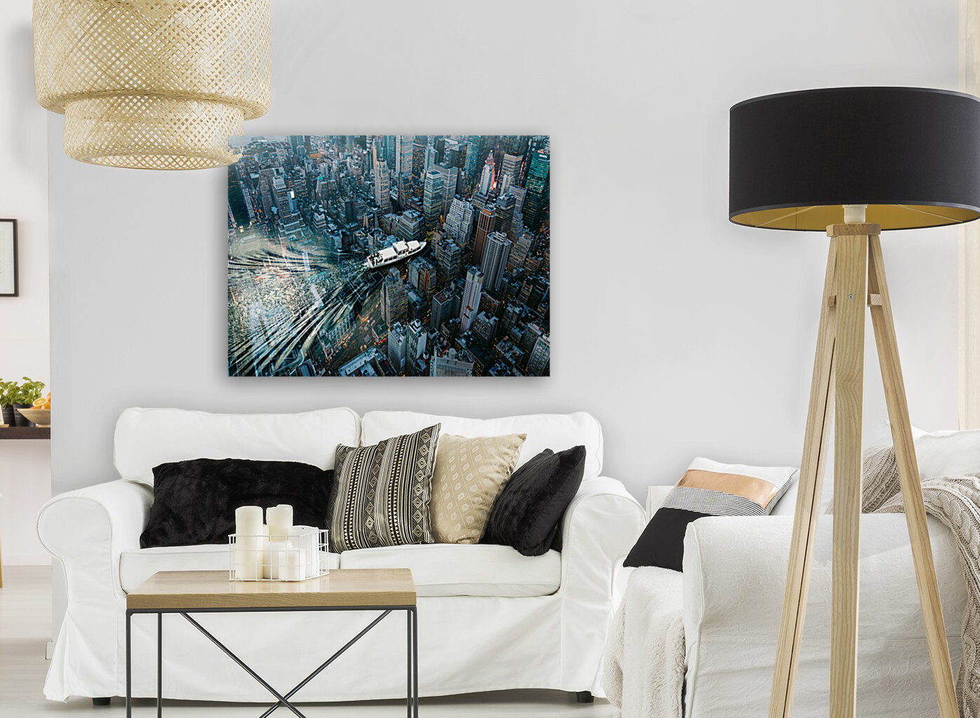 Over the city Reproduction
