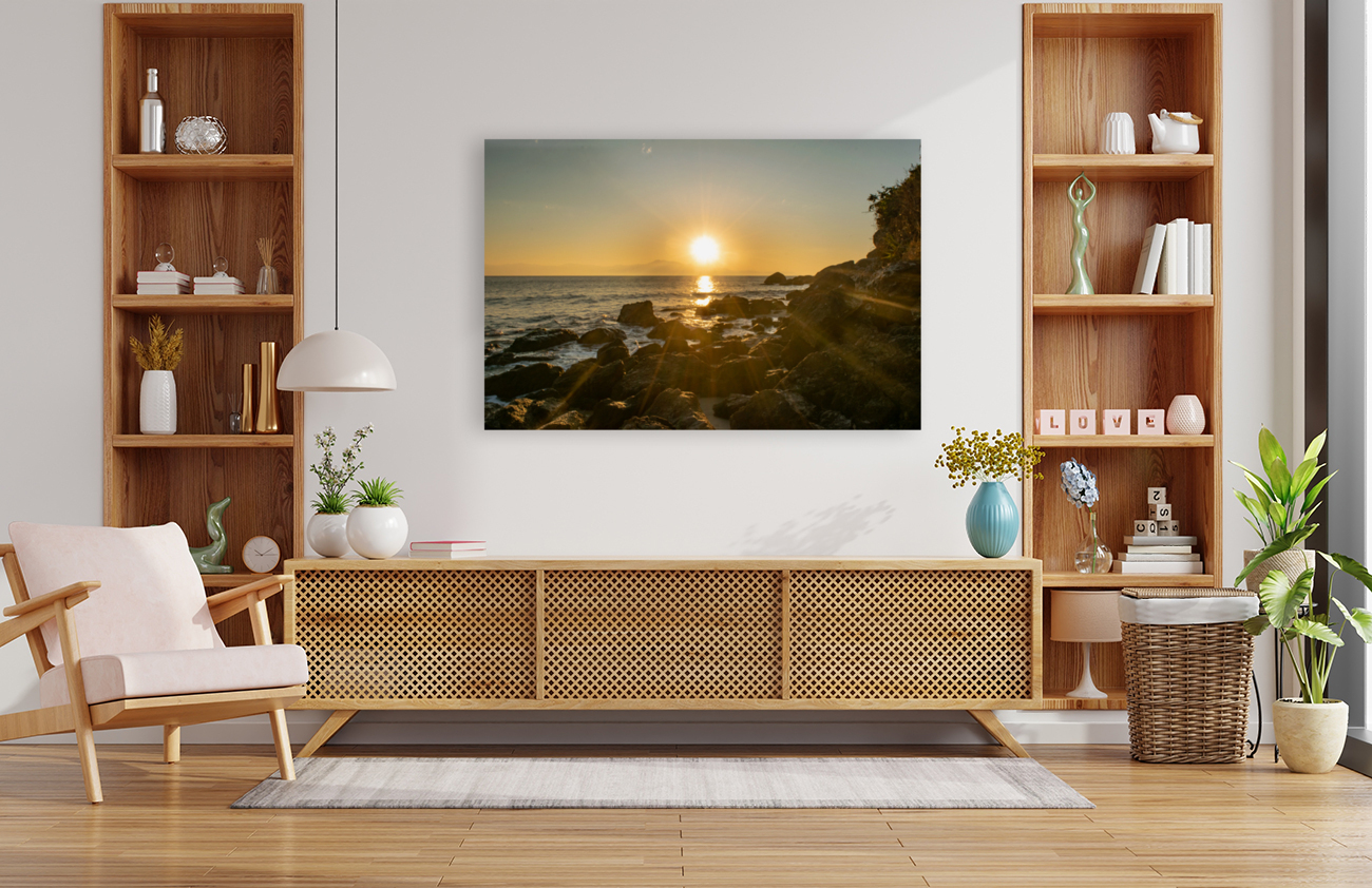 Clear sunset Reproduction