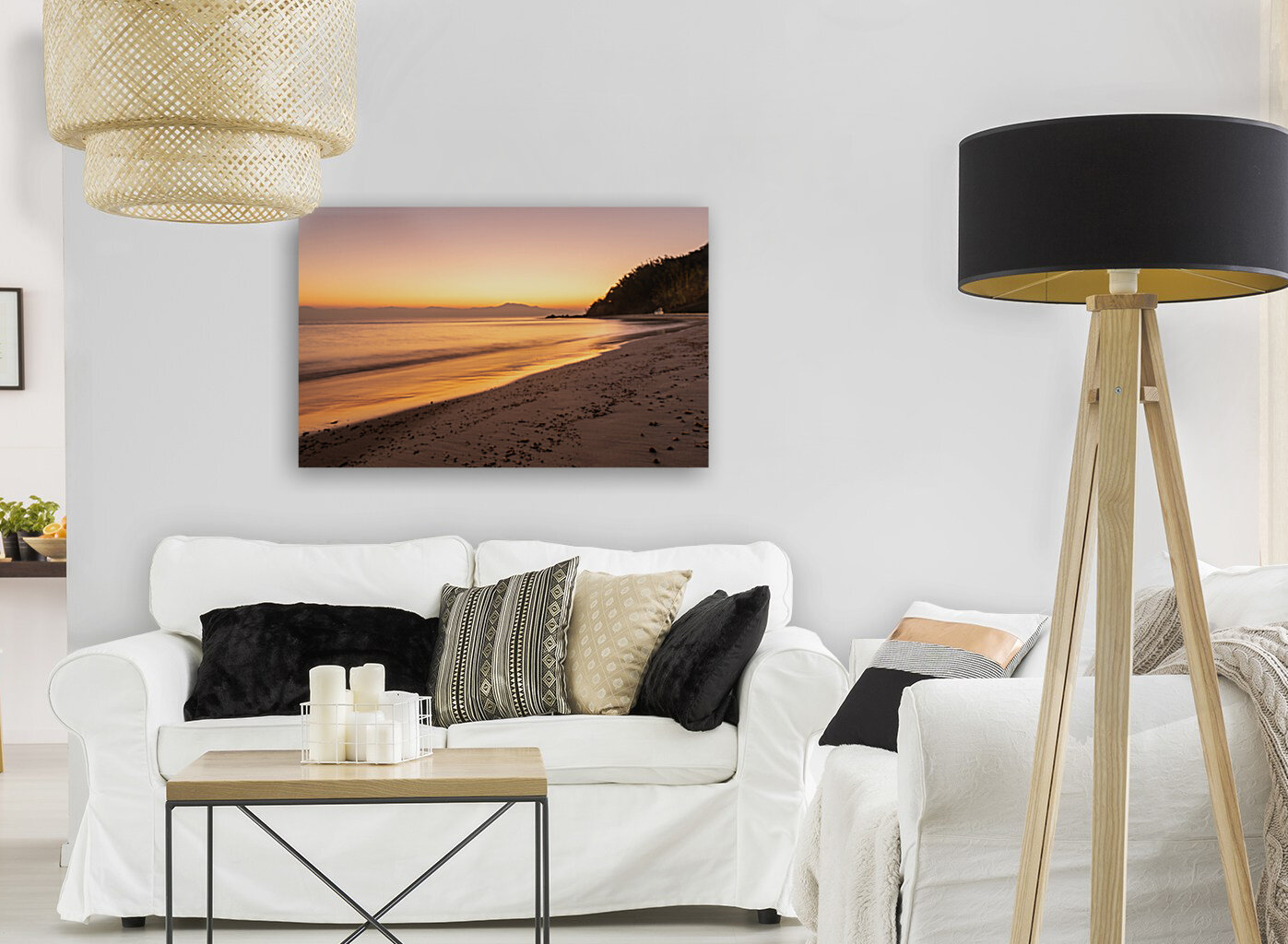 Golden Sunset Reproduction