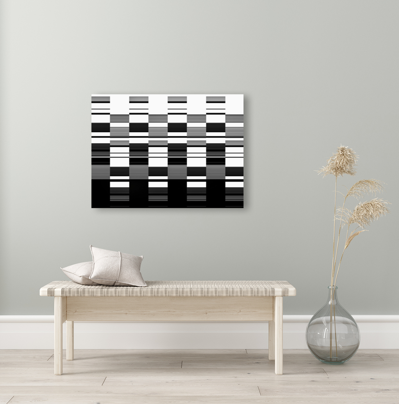 Lines black&white Reproduction