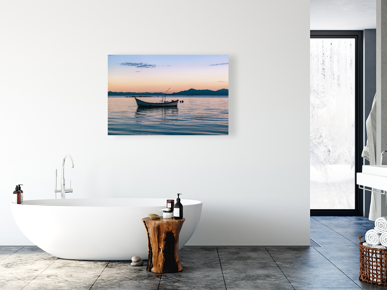 Fishing Boat Resting Reproduction