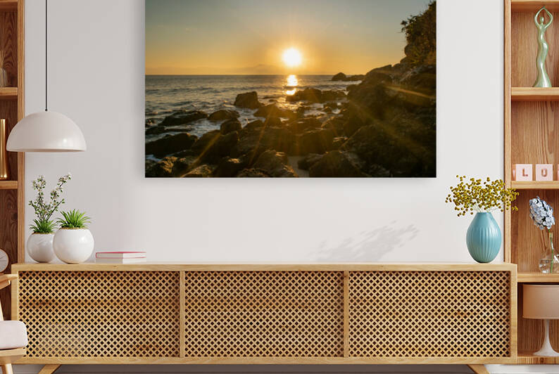 Clear sunset Reproduction