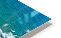 Waves on Reefs HD Metal print