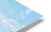 Panoramic in blue HD Metal print