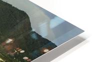 On the cliff HD Metal print