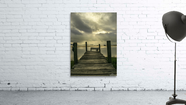 Old lagoon pier Wall Preview