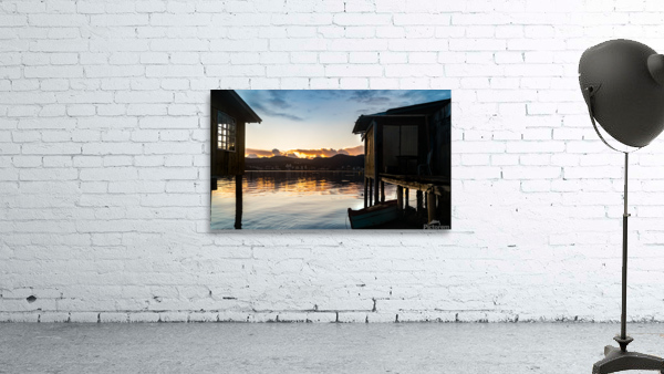 Fishermen house Wall Preview