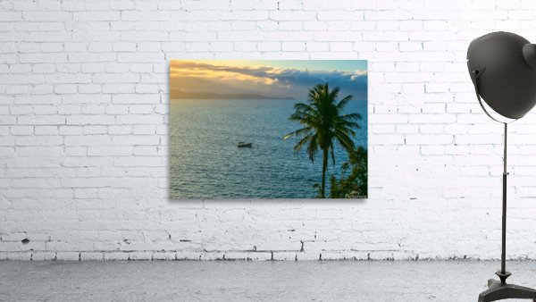 Sunset clouds Wall Preview