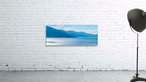 Panoramic in blue Wall Preview