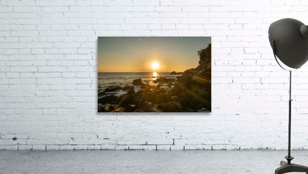 Clear sunset Wall Preview