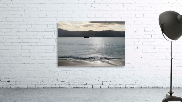 Black&White sunset Wall Preview