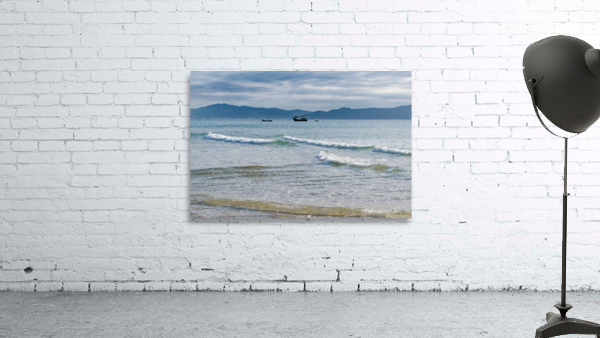Blue Sunset Wall Preview