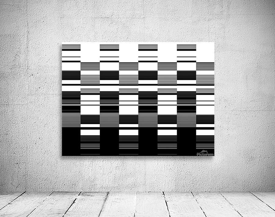 Lines black&white Wall Preview