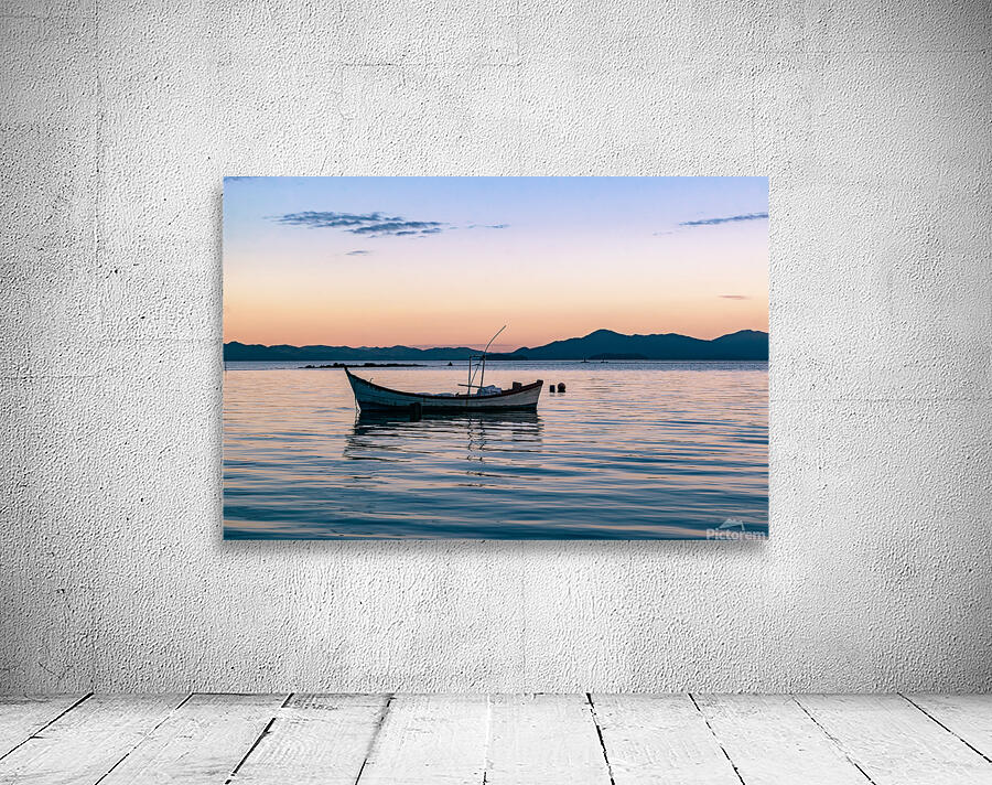 Fishing Boat Resting Wall Preview