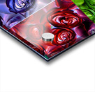 PSYCHEDELIC ROSES  Acrylic print