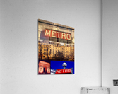 PARIS COLLAGE Acrylic Print