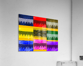 LACE COLLAGE Acrylic Print