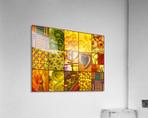 COLLAGE JAUNE Acrylic Print