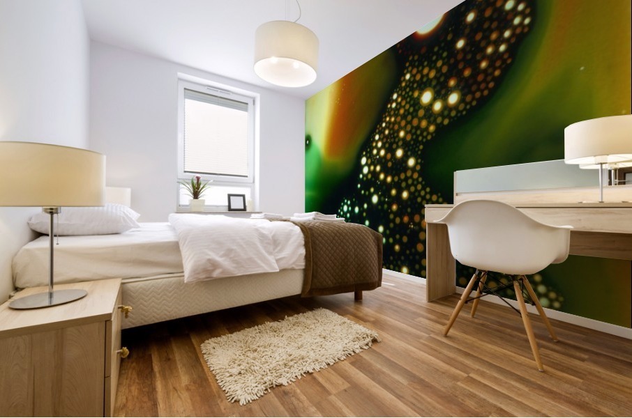 GREEN MONSTER Mural print