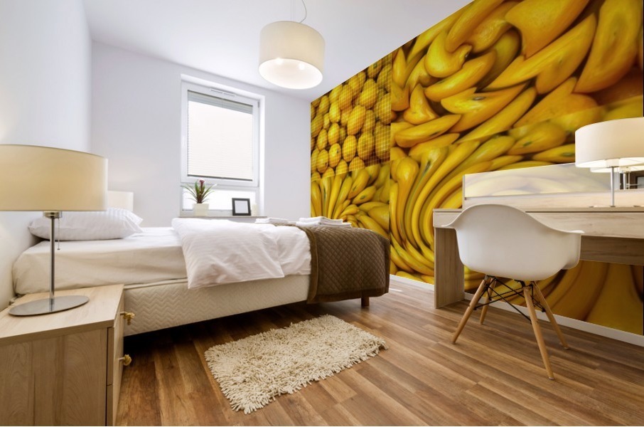 LEMON COLLAGE Mural print