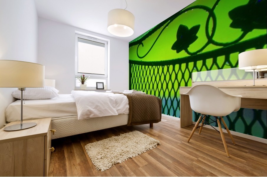 CHARTREUSE WROUGHT Mural print