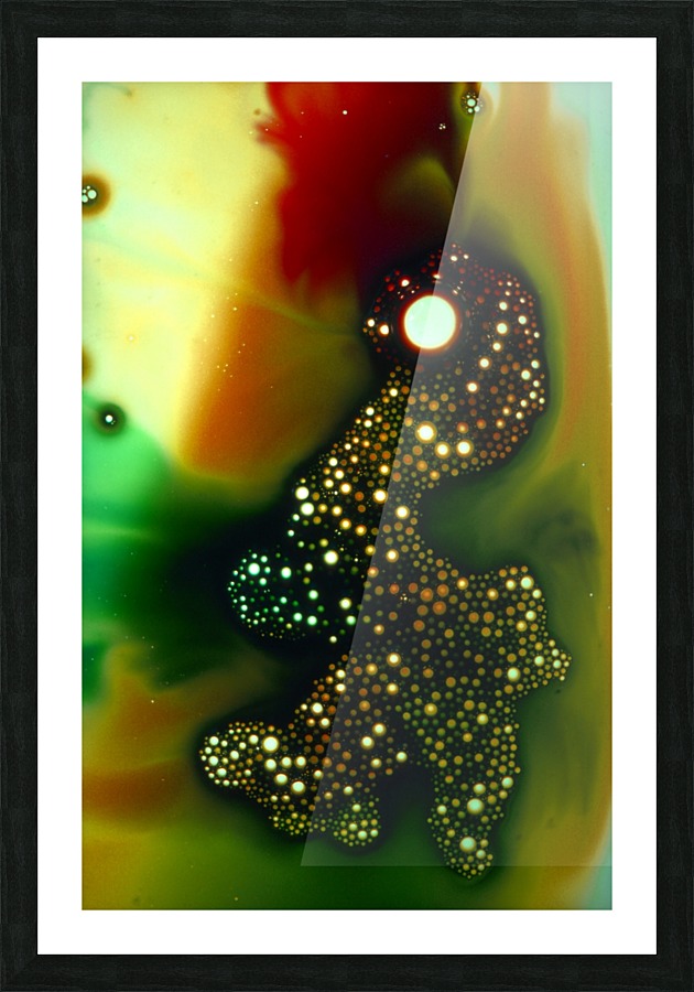 GREEN MONSTER Picture Frame print