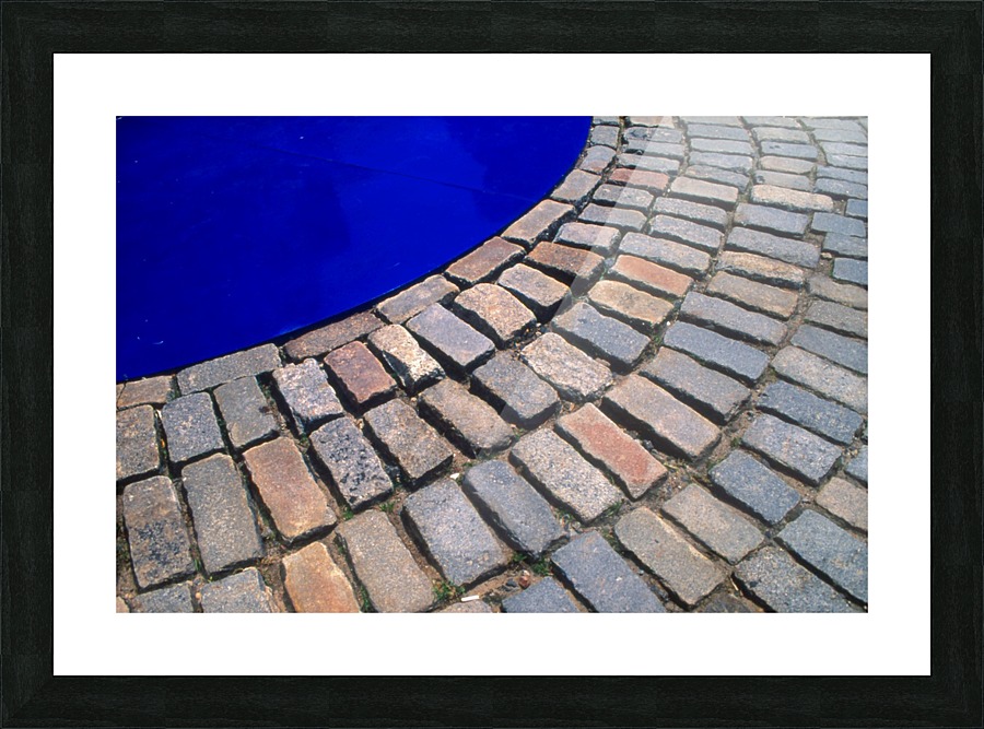  COBALT WALKS Picture Frame print