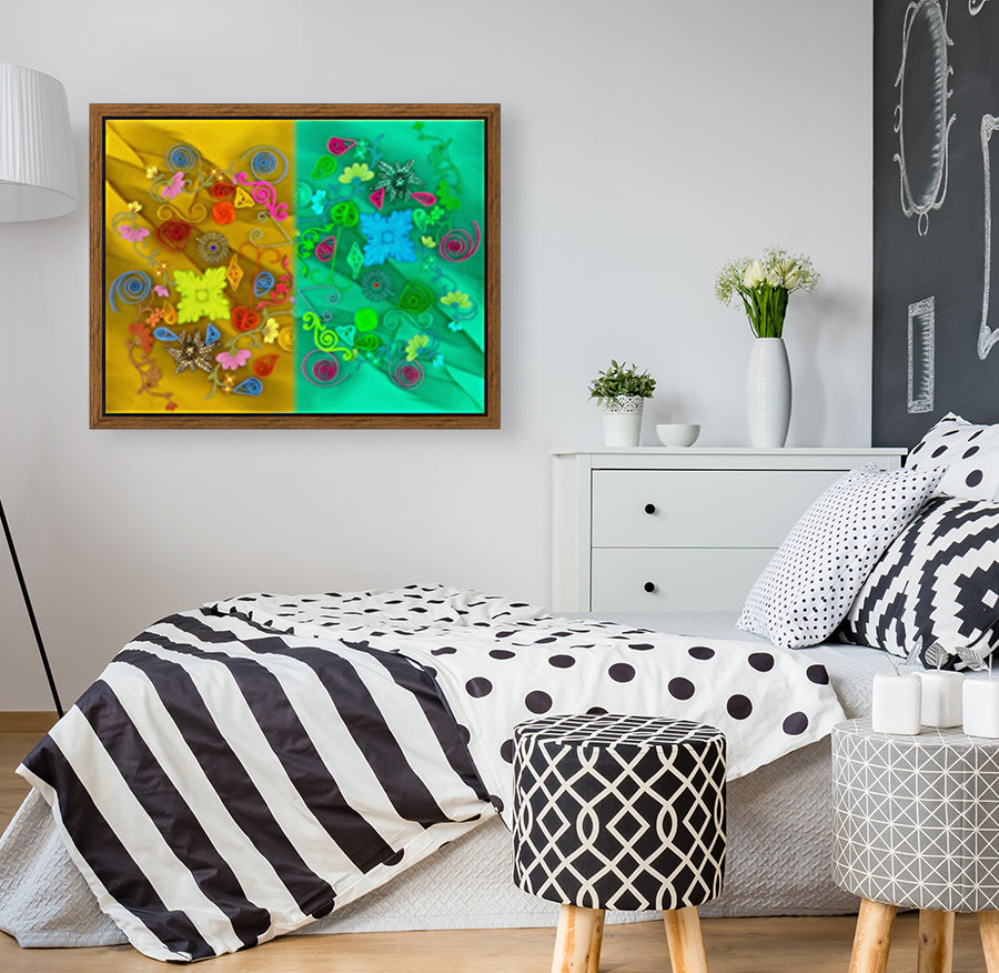 QUILLED COLLAGE Reproduction