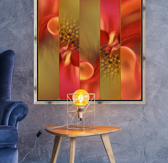 FRAGMENTED FLEURS Reproduction