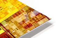 YELLOW COLLAGE HD Metal print