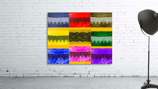 LACE COLLAGE Wall Preview