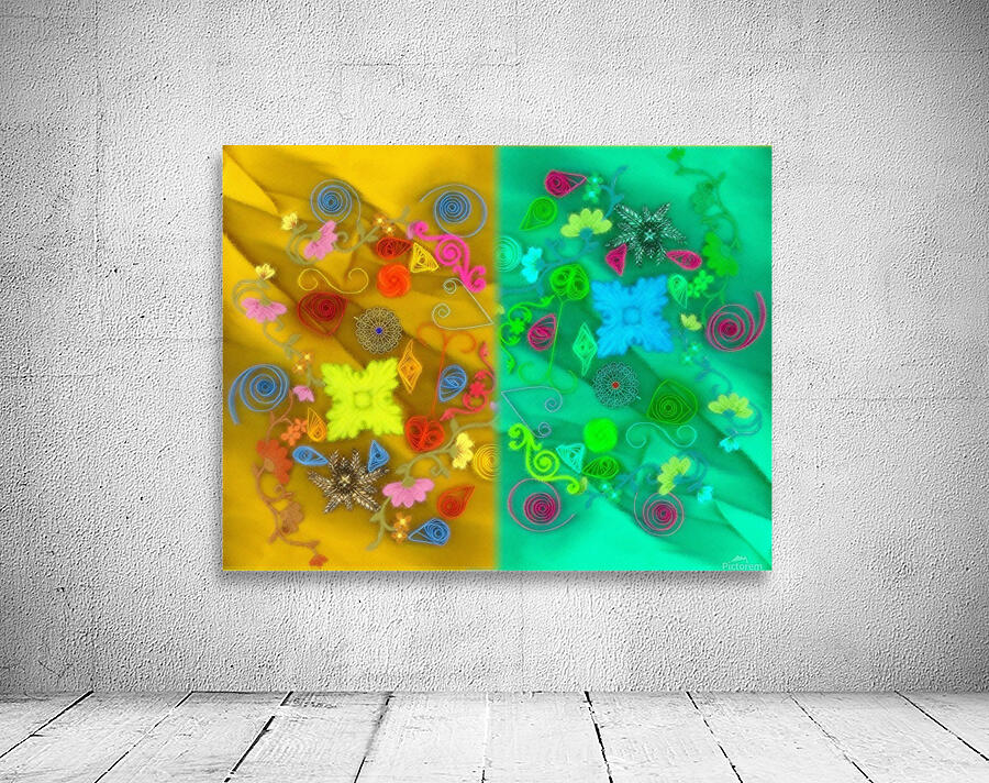 QUILLED COLLAGE Wall Preview