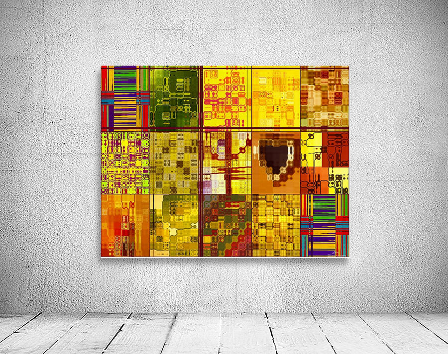 YELLOW COLLAGE Wall Preview