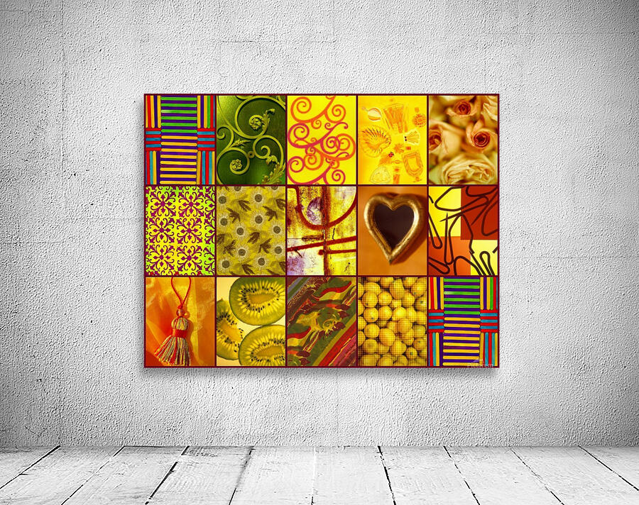 COLLAGE JAUNE Wall Preview