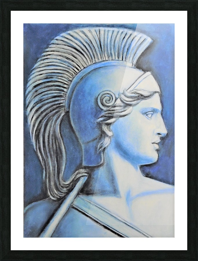 The warrior Picture Frame print
