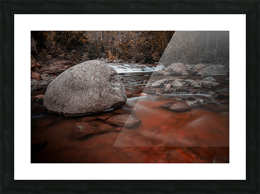 Fish River Picture Frame print