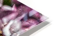 Grunge Floral HD Metal print
