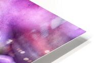 Painterly Purple Lilac  HD Metal print
